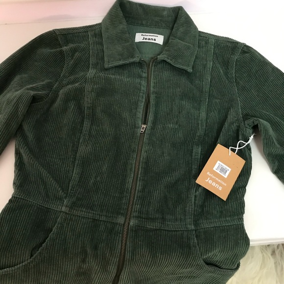 REFORMATION Carolina Corduroy Jumpsuit - Picture 4 of 8